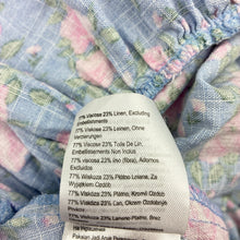Load image into Gallery viewer, Girls Cotton On, floral viscose / linen dress, GUC, size 7, L: 62cm