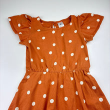 Load image into Gallery viewer, Girls Target, cotton short sleeve dress, GUC, size 6, L: 58cm