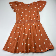 Load image into Gallery viewer, Girls Target, cotton short sleeve dress, GUC, size 6, L: 58cm