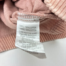 Load image into Gallery viewer, Girls Lacey Lane, chunky corduroy cotton overalls / shortalls, FUC, size 3,  