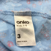 Load image into Gallery viewer, Girls Anko, cotton long sleeve dress, rabbits, FUC, size 3, L: 50cm