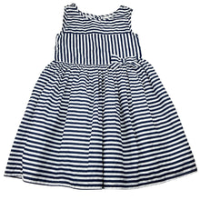 Load image into Gallery viewer, Girls H&amp;T, lined lightweight cotton dress, GUC, size 7, L: 62cm
