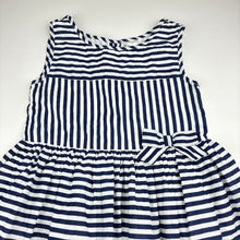Load image into Gallery viewer, Girls H&amp;T, lined lightweight cotton dress, GUC, size 7, L: 62cm