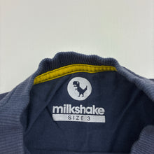 Load image into Gallery viewer, Boys Milkshake, cotton long sleeve tee / top, digger, GUC, size 3,  