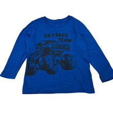 Load image into Gallery viewer, Boys Favourites, cotton long sleeve tee / top, monster truck, FUC, size 3,  