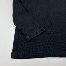Load image into Gallery viewer, Boys Target, black waffle long sleeve tee / top, GUC, size 4,  