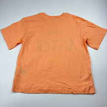Load image into Gallery viewer, Girls H&amp;M, coral cotton tee / top, little sister, EUC, size 5-6,  