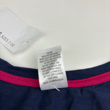 Load image into Gallery viewer, Girls Target, navy cotton long sleeve tee / top, NEW, size 14,  