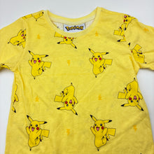 Load image into Gallery viewer, Unisex Nintendo, Pokemon Pikachu cotton tee / top, EUC, size 6,  