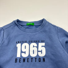 Load image into Gallery viewer, Boys United Colors of Benetton, fleece lined sweater / jumper, no size, armpit to armpit: 33cm, shoulder to cuff: 34cm, EUC, size 3,  