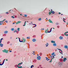 Load image into Gallery viewer, Girls Anko, cotton tee / top, unicorns, FUC, size 7,  