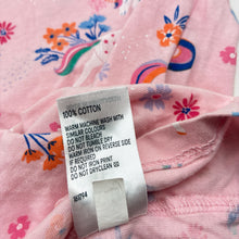 Load image into Gallery viewer, Girls Anko, cotton tee / top, unicorns, FUC, size 7,  