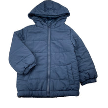 Load image into Gallery viewer, Unisex Anko, navy puffer jacket / coat, EUC, size 4,  