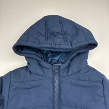 Load image into Gallery viewer, Unisex Anko, navy puffer jacket / coat, EUC, size 4,  