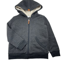 Load image into Gallery viewer, Boys Target, thick fleece lined zip hoodie sweater, pilling, FUC, size 5,  