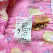Load image into Gallery viewer, Girls winter, flannel cotton pyjama pants, sheep, EUC, size 2,  