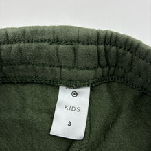 Load image into Gallery viewer, Boys Target, khaki fleece lined track pants, Inside leg: 37cm, GUC, size 3,  
