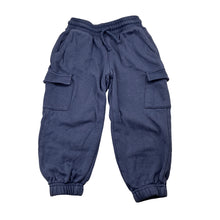 Load image into Gallery viewer, Boys H&amp;M, fleece lined track pants, elasticated, Inside leg: 32cm, GUC, size 3,  
