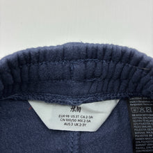 Load image into Gallery viewer, Boys H&amp;M, fleece lined track pants, elasticated, Inside leg: 32cm, GUC, size 3,  