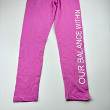 Load image into Gallery viewer, Girls Favourites, Aust cotton blend leggings, Inside leg: 57cm, NEW, size 12,  