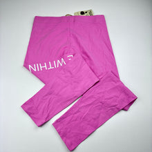 Load image into Gallery viewer, Girls Favourites, Aust cotton blend leggings, Inside leg: 57cm, NEW, size 12,  