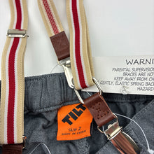 Load image into Gallery viewer, Boys Tilt, lightweight cotton pants, elasticated, Inside leg: 33.5cm, NEW, size 2,  
