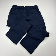 Load image into Gallery viewer, Boys SHEIN, navy lightweight cotton pants, elasticated, Inside leg: 39cm, EUC, size 6,  