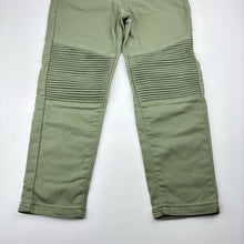 Load image into Gallery viewer, Boys Anko, stretch knit denim pants, elasticated, Inside leg: 41.5cm, EUC, size 5,  