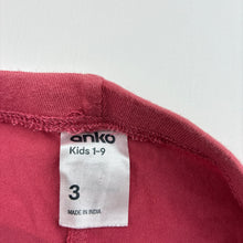 Load image into Gallery viewer, Girls Anko, stretchy leggings, elasticated, Inside leg: 31cm, FUC, size 3,  