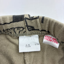 Load image into Gallery viewer, Boys Zara, stretchy casual pants / leggings, Inside leg: 35cm, FUC, size 4-5,  