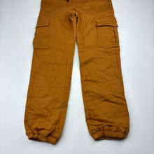 Load image into Gallery viewer, Boys CARREMENT BEAU, stretch cotton cargo pants, elasticated, Inside leg: 52cm, EUC, size 8,  