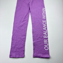 Load image into Gallery viewer, Girls Favourites, Aust cotton blend leggings, Inside leg: 49cm, NEW, size 7,  