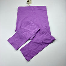 Load image into Gallery viewer, Girls Favourites, Aust cotton blend leggings, Inside leg: 49cm, NEW, size 7,  