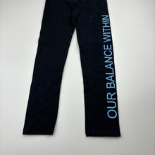 Load image into Gallery viewer, Girls Favourites, Aust cotton blend leggings, Inside leg: 43cm, NEW, size 5,  