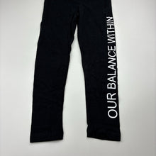 Load image into Gallery viewer, Girls Favourites, Aust cotton blend leggings, Inside leg: 44.5cm, NEW, size 7,  