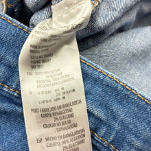 Load image into Gallery viewer, Girls Cotton On, blue stretch denim jacket, poppers, FUC, size 8,  