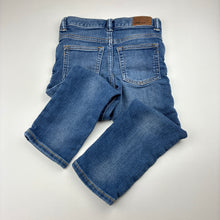 Load image into Gallery viewer, Boys GAP, soft feel knit denim jeans, adjustable, Inside leg: 36cm, GUC, size 3,  