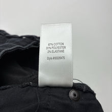 Load image into Gallery viewer, Girls Witchery, black stretch denim jeans, adjustable, Inside leg: 45cm, GUC, size 7,  