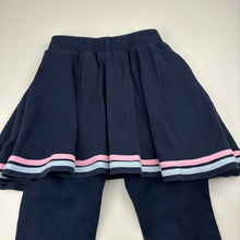Load image into Gallery viewer, Girls DIsney, Frozen all-in-one leggings / skirt, elasticated, FUC, size 7-8,  