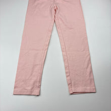 Load image into Gallery viewer, Girls Anko, pink stretchy leggings, Inside leg: 42cm, EUC, size 6,  