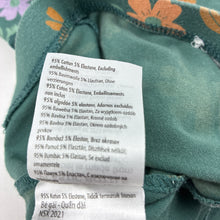 Load image into Gallery viewer, Girls Cotton On, floral flared leggings, elasticated, Inside leg: 33cm, FUC, size 3,  