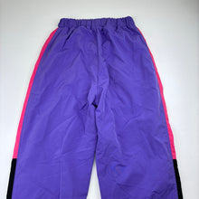 Load image into Gallery viewer, Girls lined, lightweight track pants, elasticated, Inside leg: 51cm, EUC, size 10,  
