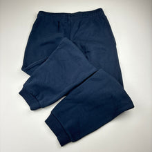 Load image into Gallery viewer, Unisex Target, navy fleece lined track pants, elasticated, Inside leg: 66cm, EUC, size 10,  