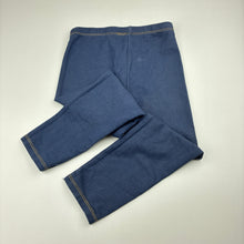Load image into Gallery viewer, Girls Anko, stretchy denim legggings, Inside leg: 36cm, GUC, size 5,  