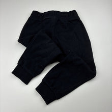 Load image into Gallery viewer, Unisex Target, black fleece lined track pants, elasticated, Inside leg: 35cm, EUC, size 3,  