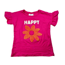 Load image into Gallery viewer, Girls Mango, cotton tee / top, flower, GUC, size 6,  