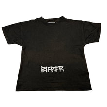 Load image into Gallery viewer, Girls Cotton On, JUSTIN BIEBER cotton tee / top, wash fade, FUC, size 3,  