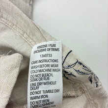Load image into Gallery viewer, Boys KID, viscose / flax short sleeve shirt, light mark lower front, FUC, size 2,  