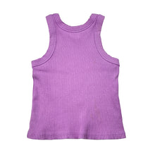 Load image into Gallery viewer, Girls Cotton On, purple ribbed sleeveless top, FUC, size 5,  
