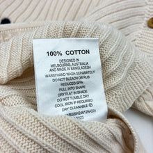 Load image into Gallery viewer, Boys Sprout, knitted cotton sweater / jumper, giraffe, EUC, size 1,  